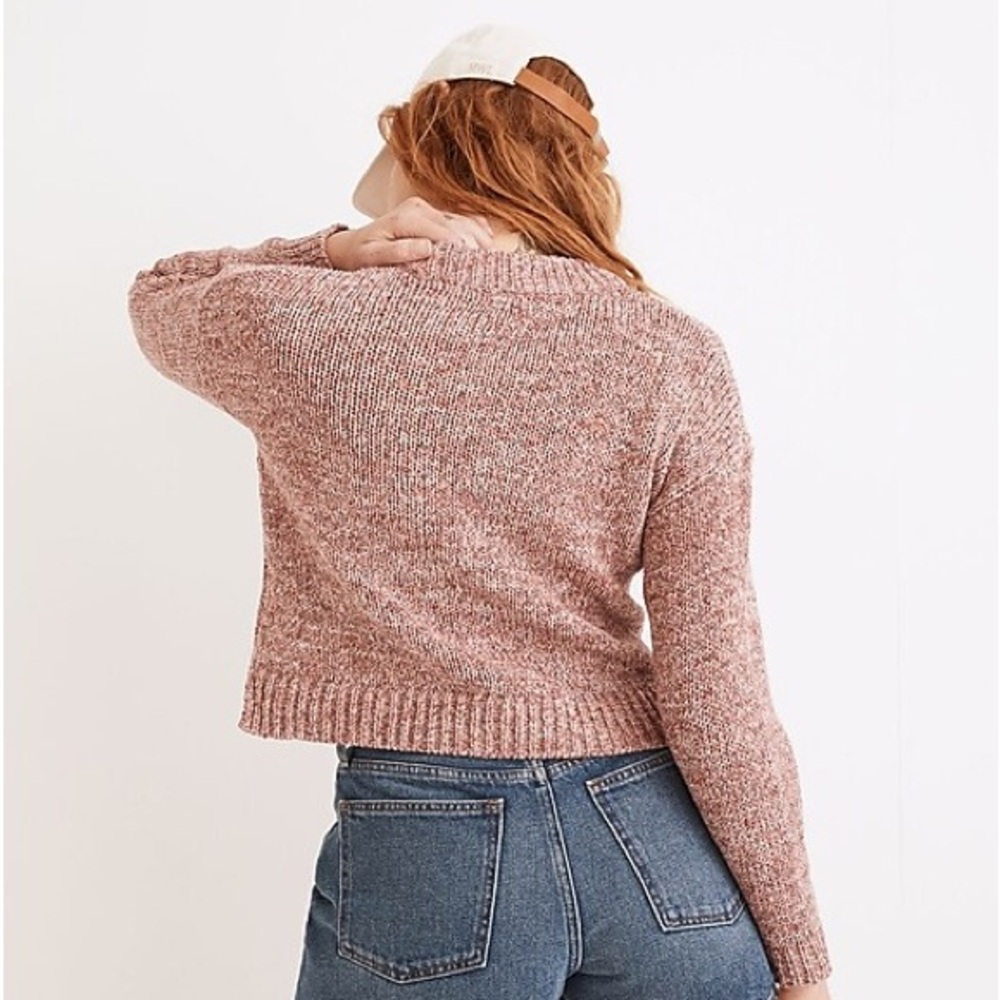 Madewell Millcrest Cropped Pullover Sweater - Picture 4 of 6